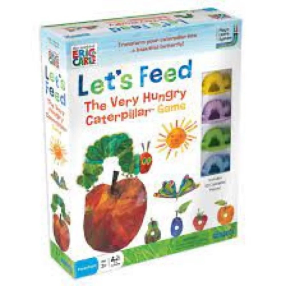 Let's Feed The Very Hungry Caterpillar Counting Cards Kids Game For Preschool 3+ - Picture 2 of 5